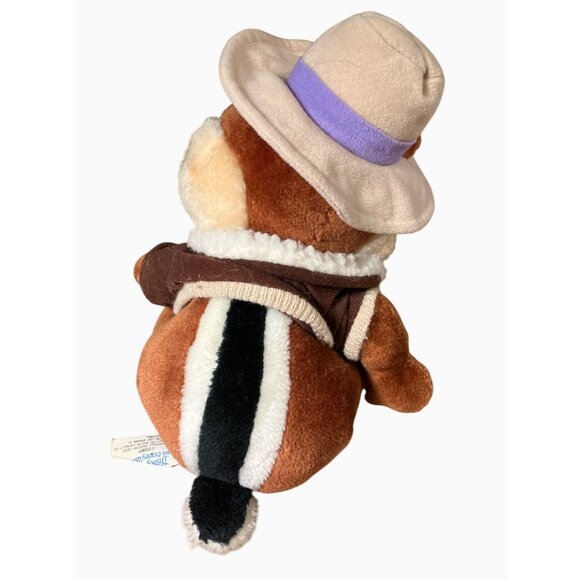 Disneyland Chip Dale Rescue Rangers CHIP 9 inch Plush Vintage Stuffed Animal Toy - Picture 4 of 9